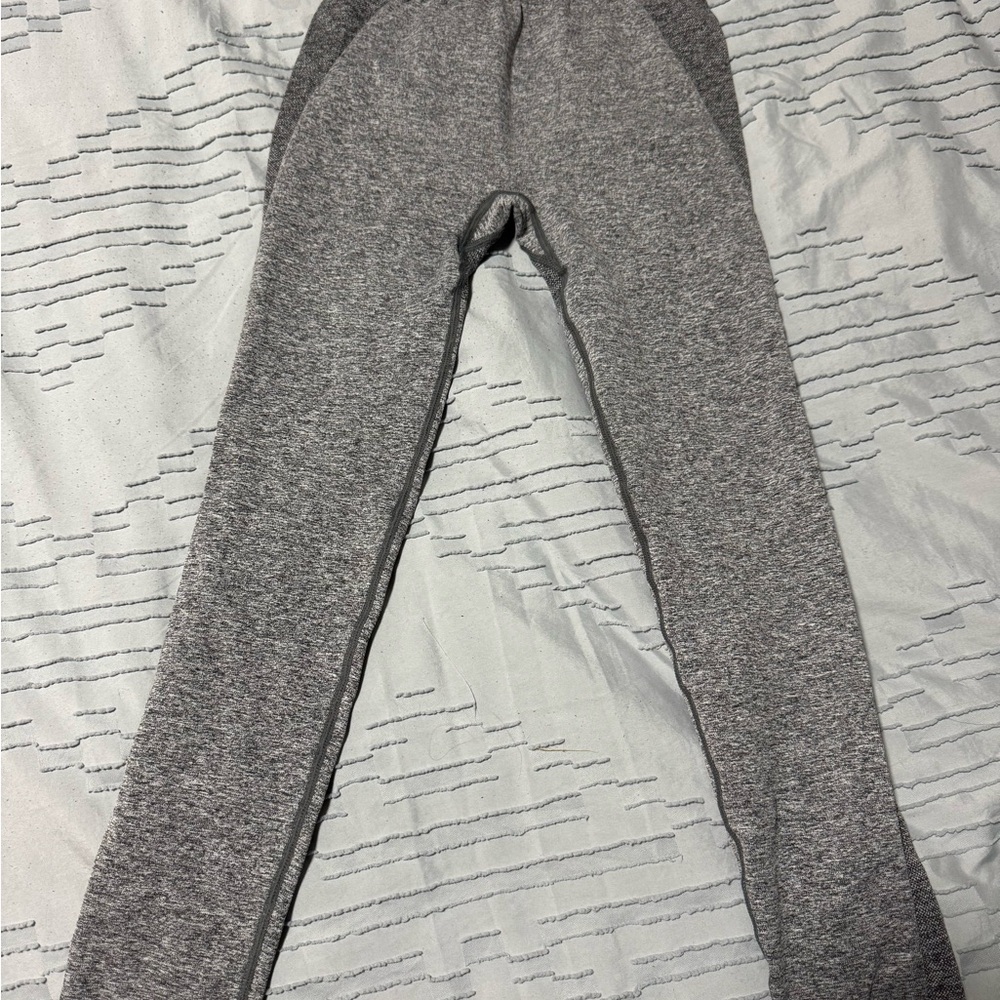 Gymshark Gray Leggings Athletic Knit
